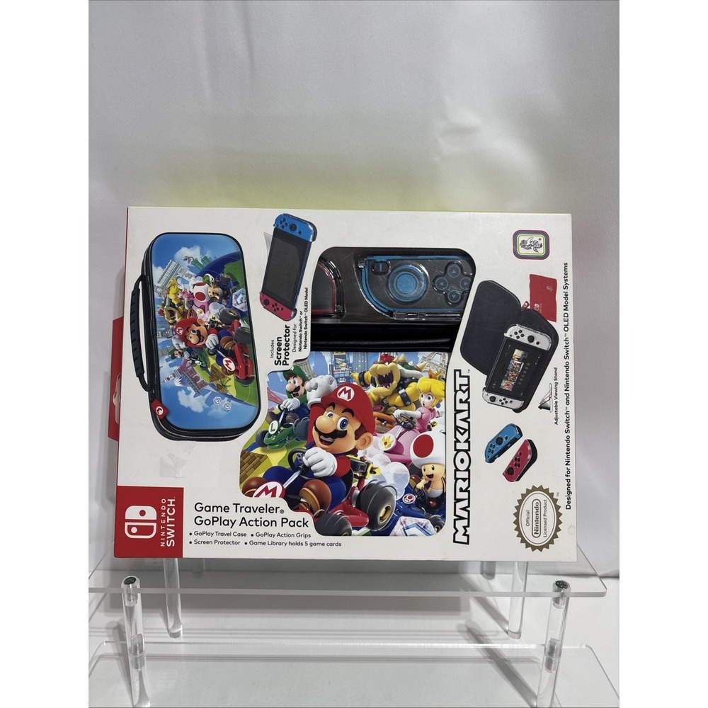 Nintendo‎ Switch Game Traveler GoPlay Action Pack - Mario Kart Screen Protector